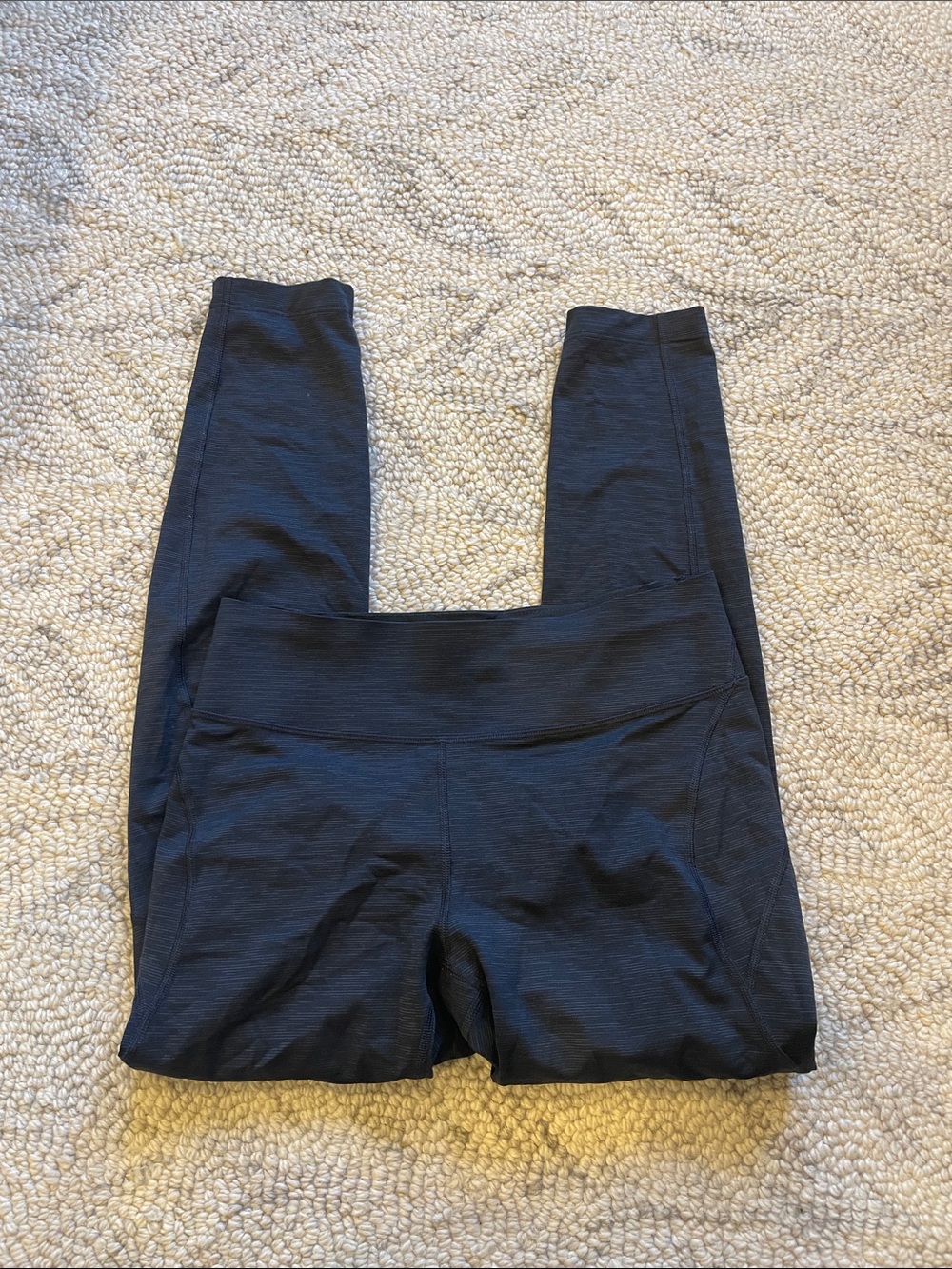 Outdoor Voices Gray High-Waist Performance Leggings